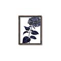 Picture of Blue Flower on White II  _GroupedProduct_Rectangle_Portrait_Canvas_Framed_