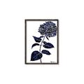 Picture of Blue Flower on White II  _GroupedProduct_Rectangle_Portrait_Canvas_Framed_