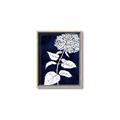 Picture of Flower on Blue I _GroupedProduct_Rectangle_Portrait_Canvas_Framed_