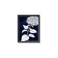 Picture of Flower on Blue I _GroupedProduct_Rectangle_Portrait_Canvas_Framed_