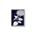 Picture of Flower on Blue I _GroupedProduct_Rectangle_Portrait_Canvas_Framed_