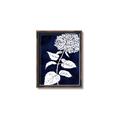 Picture of Flower on Blue I _GroupedProduct_Rectangle_Portrait_Canvas_Framed_