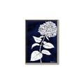 Picture of Flower on Blue I _GroupedProduct_Rectangle_Portrait_Canvas_Framed_