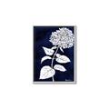 Picture of Flower on Blue I _GroupedProduct_Rectangle_Portrait_Canvas_Framed_