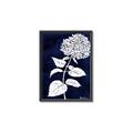 Picture of Flower on Blue I _GroupedProduct_Rectangle_Portrait_Canvas_Framed_