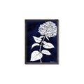 Picture of Flower on Blue I _GroupedProduct_Rectangle_Portrait_Canvas_Framed_