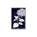 Picture of Flower on Blue I _GroupedProduct_Rectangle_Portrait_Canvas_Framed_