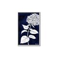 Picture of Flower on Blue I _GroupedProduct_Rectangle_Portrait_Canvas_Framed_