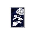 Picture of Flower on Blue I _GroupedProduct_Rectangle_Portrait_Canvas_Framed_