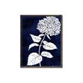 Picture of Flower on Blue I _GroupedProduct_Rectangle_Portrait_Canvas_Framed_