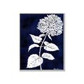 Picture of Flower on Blue I _GroupedProduct_Rectangle_Portrait_Canvas_Framed_