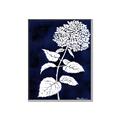 Picture of Flower on Blue I _GroupedProduct_Rectangle_Portrait_Canvas_Framed_