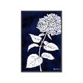 Picture of Flower on Blue I _GroupedProduct_Rectangle_Portrait_Canvas_Framed_