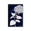 Picture of Flower on Blue I _GroupedProduct_Rectangle_Portrait_Canvas_Framed_