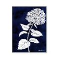 Picture of Flower on Blue I _GroupedProduct_Rectangle_Portrait_Canvas_Framed_