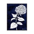 Picture of Flower on Blue I _GroupedProduct_Rectangle_Portrait_Canvas_Framed_