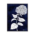 Picture of Flower on Blue I _GroupedProduct_Rectangle_Portrait_Canvas_Framed_