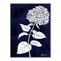Picture of Flower on Blue I _GroupedProduct_Rectangle_Portrait_Canvas_Framed_