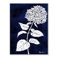 Picture of Flower on Blue I _GroupedProduct_Rectangle_Portrait_Canvas_Framed_