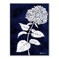 Picture of Flower on Blue I _GroupedProduct_Rectangle_Portrait_Canvas_Framed_