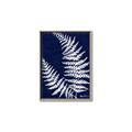 Picture of Fern on blue II _GroupedProduct_Rectangle_Portrait_Canvas_Framed_