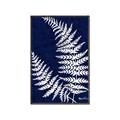 Picture of Fern on blue II _GroupedProduct_Rectangle_Portrait_Canvas_Framed_