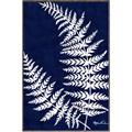 Picture of Fern on blue II _GroupedProduct_Rectangle_Portrait_Canvas_Framed_