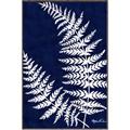 Picture of Fern on blue II _GroupedProduct_Rectangle_Portrait_Canvas_Framed_