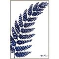 Picture of Fern on white I _GroupedProduct_Rectangle_Portrait_Canvas_Framed_