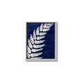 Picture of Fern on blue I  _GroupedProduct_Rectangle_Portrait_Canvas_Framed_