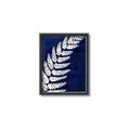 Picture of Fern on blue I  _GroupedProduct_Rectangle_Portrait_Canvas_Framed_