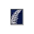 Picture of Fern on blue I  _GroupedProduct_Rectangle_Portrait_Canvas_Framed_