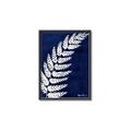 Picture of Fern on blue I  _GroupedProduct_Rectangle_Portrait_Canvas_Framed_