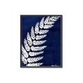 Picture of Fern on blue I  _GroupedProduct_Rectangle_Portrait_Canvas_Framed_