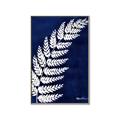 Picture of Fern on blue I  _GroupedProduct_Rectangle_Portrait_Canvas_Framed_