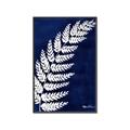 Picture of Fern on blue I  _GroupedProduct_Rectangle_Portrait_Canvas_Framed_