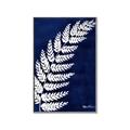 Picture of Fern on blue I  _GroupedProduct_Rectangle_Portrait_Canvas_Framed_