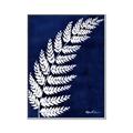 Picture of Fern on blue I  _GroupedProduct_Rectangle_Portrait_Canvas_Framed_