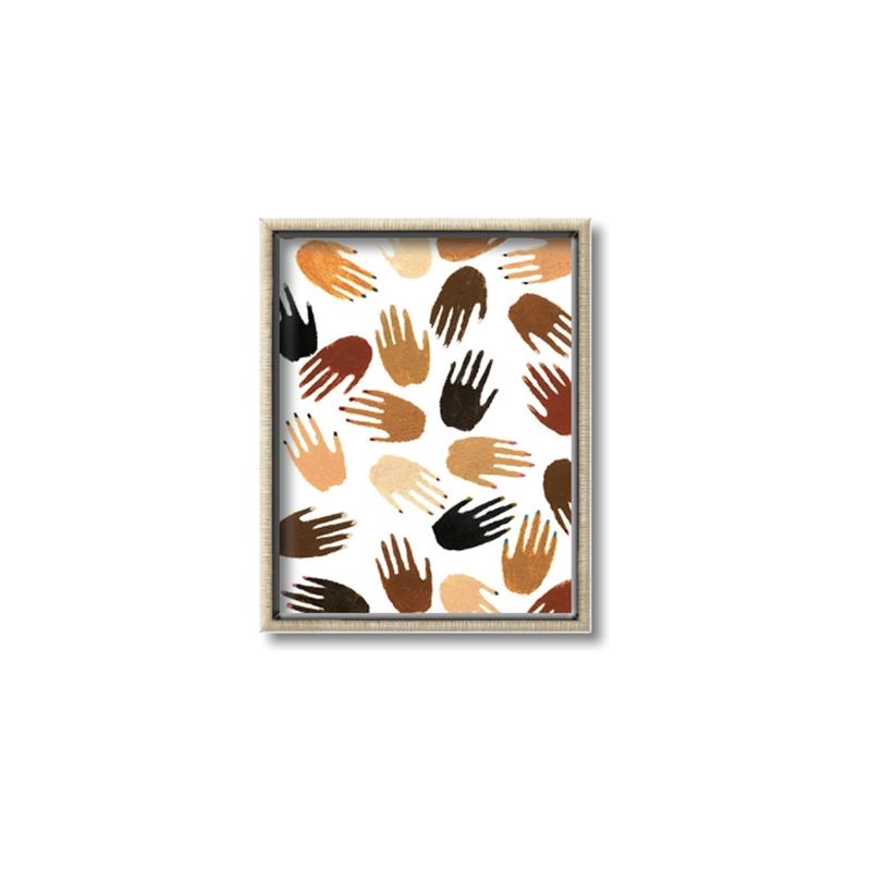 Picture of Helping Hands _GroupedProduct_Rectangle_Portrait_Canvas_Framed_