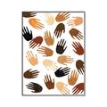 Picture of Helping Hands _GroupedProduct_Rectangle_Portrait_Canvas_Framed_