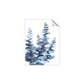 Picture of Navy Blue Eucalyptus II _GroupedProduct_Rectangle_Portrait_Unframed_Print_Only_