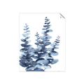Picture of Navy Blue Eucalyptus II _GroupedProduct_Rectangle_Portrait_Unframed_Print_Only_