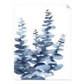 Picture of Navy Blue Eucalyptus II _GroupedProduct_Rectangle_Portrait_Unframed_Print_Only_