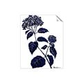 Picture of Blue Flower on White I _GroupedProduct_Rectangle_Portrait_Unframed_Print_Only_
