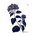 Picture of Blue Flower on White I _GroupedProduct_Rectangle_Portrait_Unframed_Print_Only_