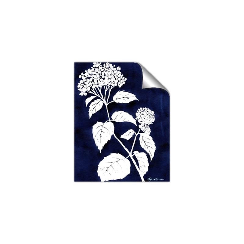Picture of Flower on Blue II  _GroupedProduct_Rectangle_Portrait_Unframed_Print_Only_