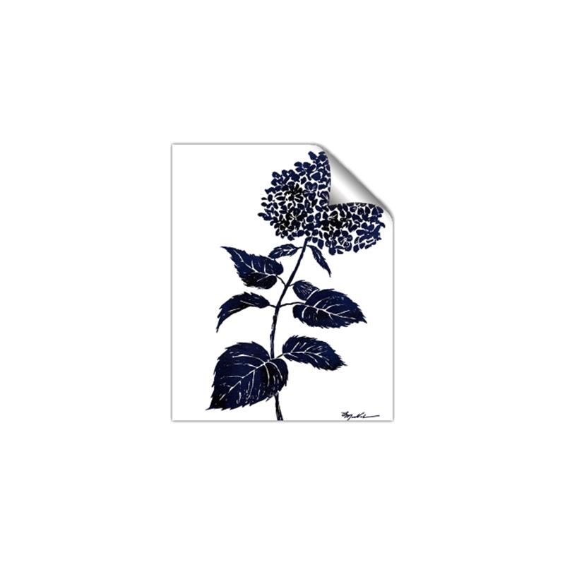 Picture of Blue Flower on White II  _GroupedProduct_Rectangle_Portrait_Unframed_Print_Only_