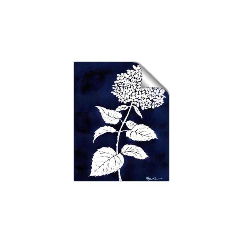 Picture of Flower on Blue I _GroupedProduct_Rectangle_Portrait_Unframed_Print_Only_