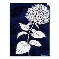 Picture of Flower on Blue I _GroupedProduct_Rectangle_Portrait_Unframed_Print_Only_