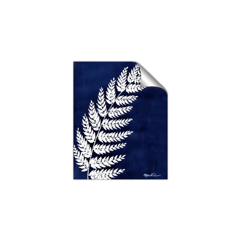 Picture of Fern on blue I  _GroupedProduct_Rectangle_Portrait_Unframed_Print_Only_